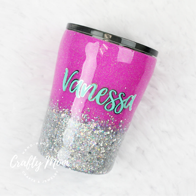 Custom Glitter Tumbler