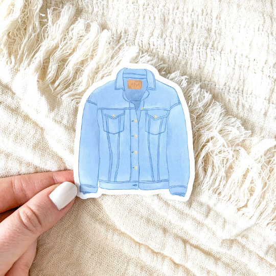 Jean Jacket Sticker