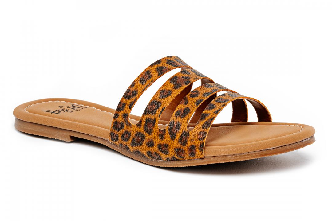 Corkys Footwear Bikini Leopard Sandals