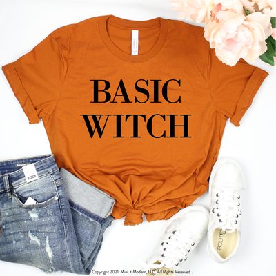 Basic Witch Graphic Shirt