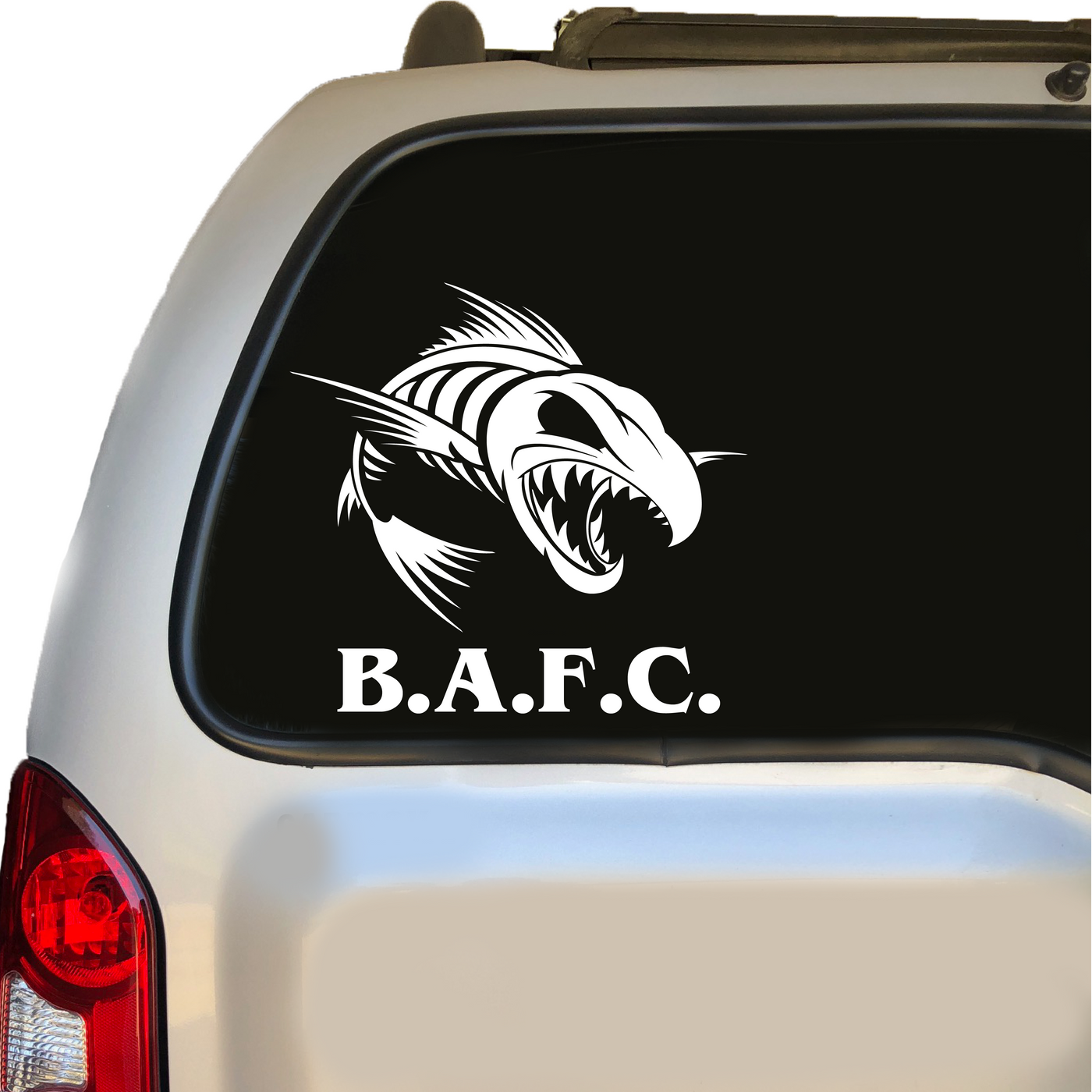BAFC Fish Skeleton Decal