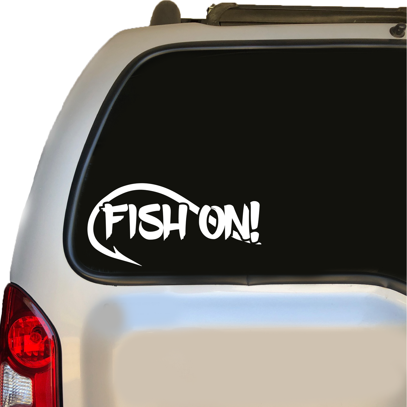 Fish On Hook Decal