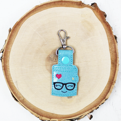 Hipster Keychain