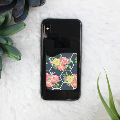 Floral Honeycomb Phone Caddy