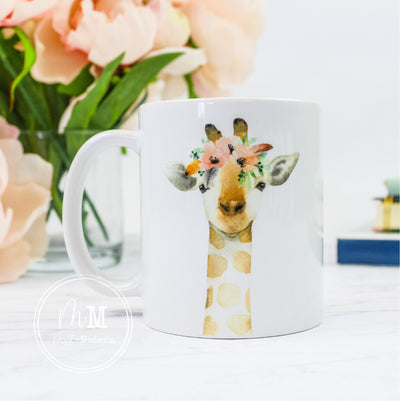 Giraffe Ceramic Coffee Mug 11oz