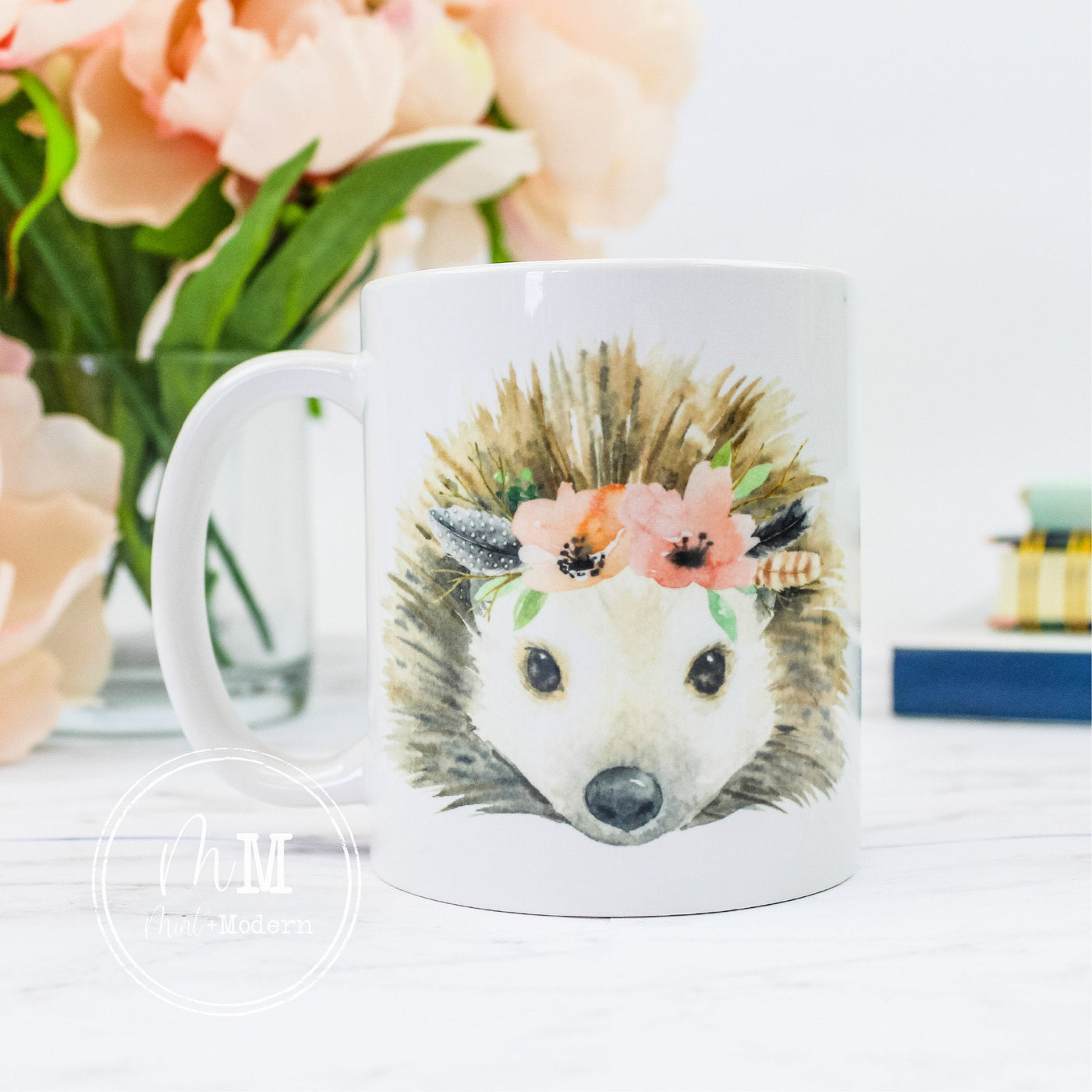 Hedgehog Ceramic Coffee Mug 11oz