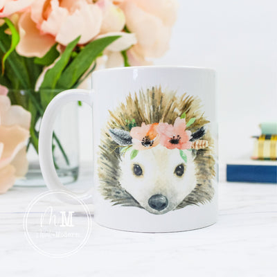 Hedgehog Ceramic Coffee Mug 11oz