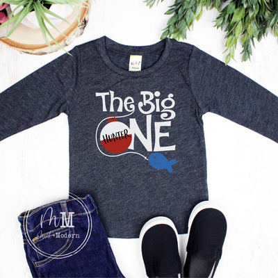 The Big One Birthday Shirt Family Set - Long Sleeve Option - Cold Weather
