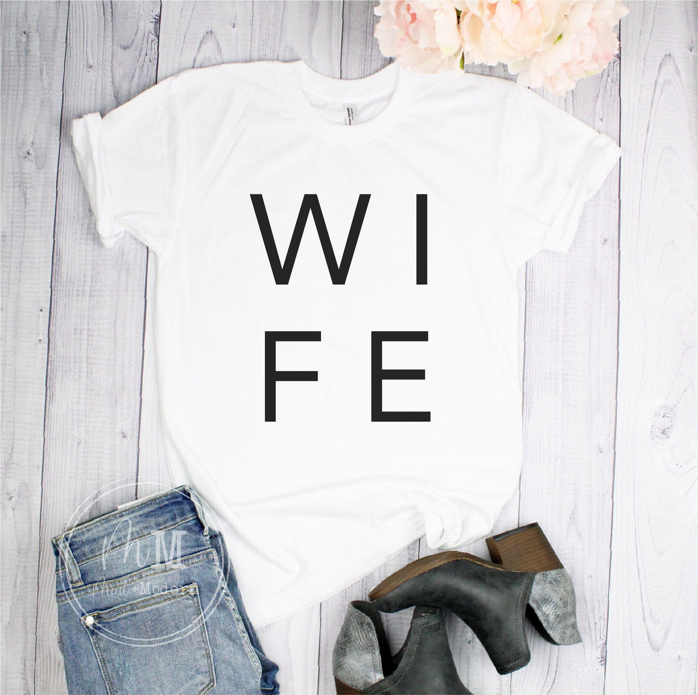 Simple Wife Shirt - Engagement Announcement Shirt
