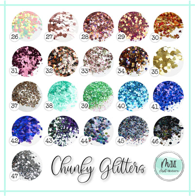 Faux Druzy Glitter Resin Earrings - ANY COLOR