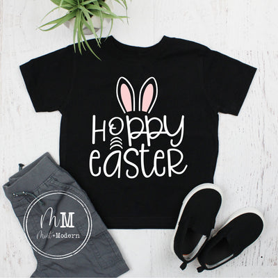 Hoppy Easter Bunny Toddler Shirt