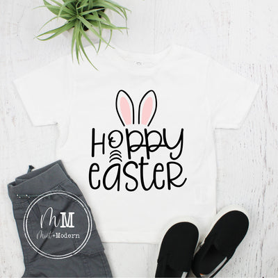 Hoppy Easter Bunny Toddler Shirt