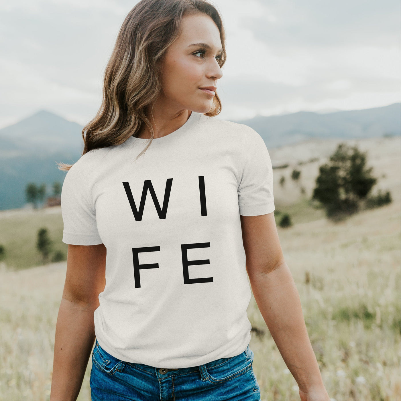 Simple Wife Shirt - Engagement Announcement Shirt