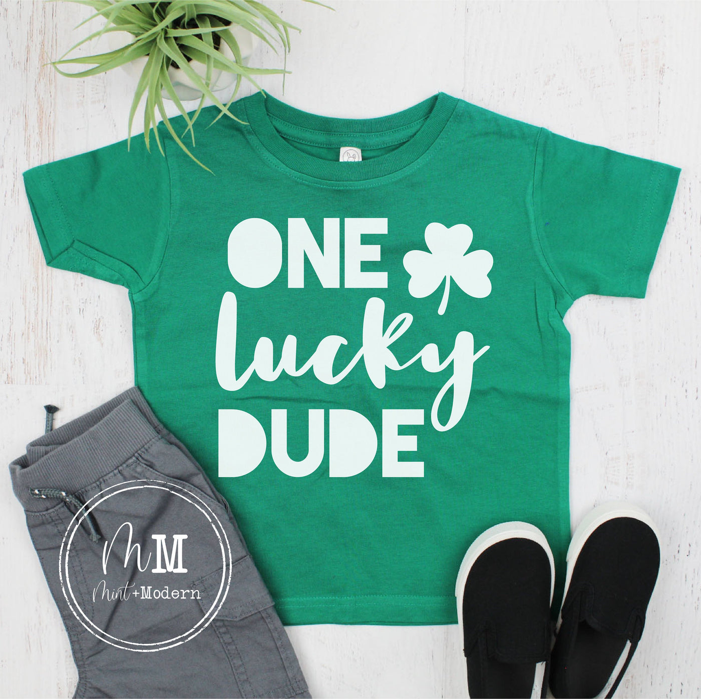 One Lucky Dude Youth Shirt