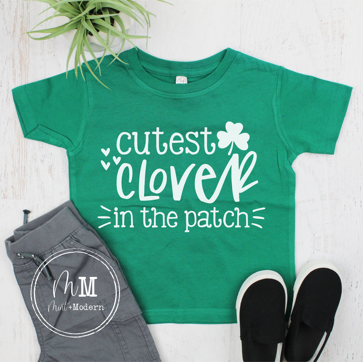 Cutest Clover in the Patch Youth Shirt - St Patrick's Day Toddler Shirt