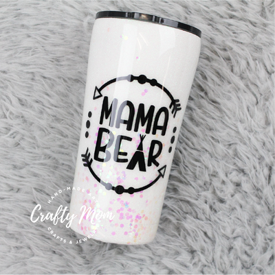 Custom Glitter Tumbler